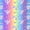 A Colorful, variant on meiyoeat Colorful Magical Unicorn Twin Sheets For Kids,Cute Animals Bedding For Girls,3pcs