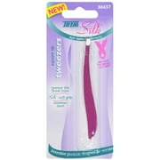 Trim Silk: Eye Care Implement Square Tip Tweezers, 1 ct