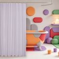 thumbnail image 3 of Erosebridal Abstract Striped Shower Curtain 72Wx72L,Geometric Line Bathroom Curtain, 3 of 5