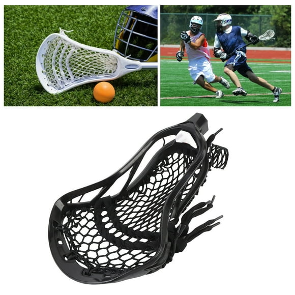 Mesh Nylon Lacrosse Stick, Enhances Accuracy and Power, Widely Compatible with Long Lacrosse Sticks