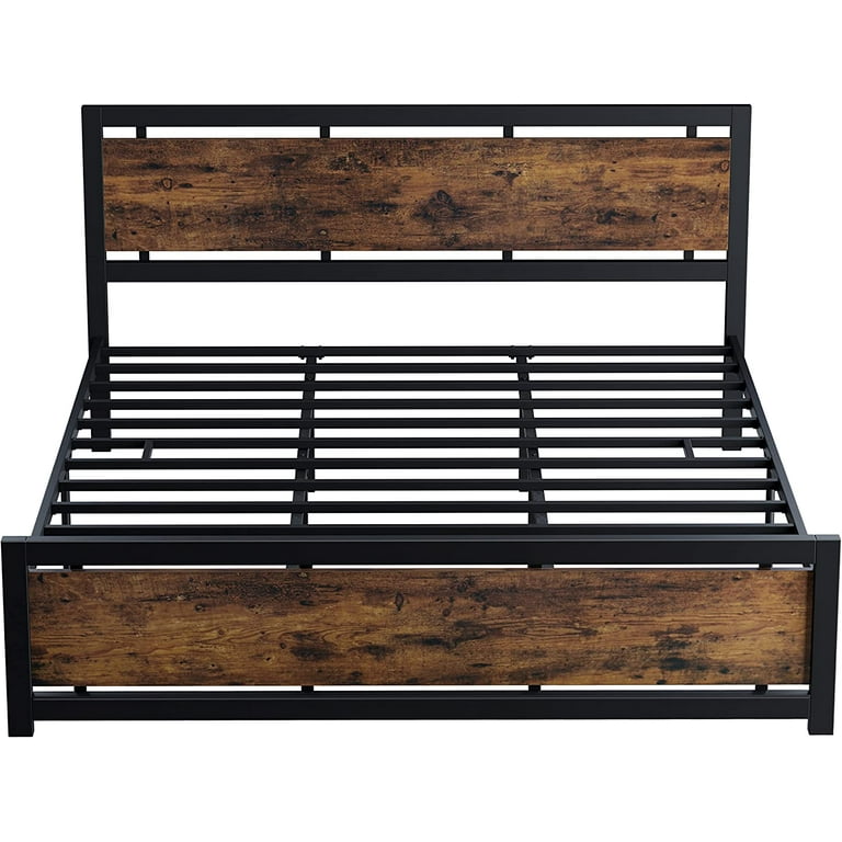 California king metal frame deals