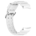 thumbnail image 4 of Band Watch Correa de reloj de silicona engrosada para Galaxy Watch 6 White, 4 of 5