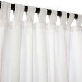 thumbnail image 5 of Sunbrella Canvas Black Outdoor Curtain with Tabs 50 in. x 96 in., 5 of 5
