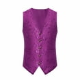 thumbnail image 2 of Awdenio Vest for Men Slim Fit Herringbone Tweed Suits Vest Premium Wool Blend Waistcoat, 2 of 9