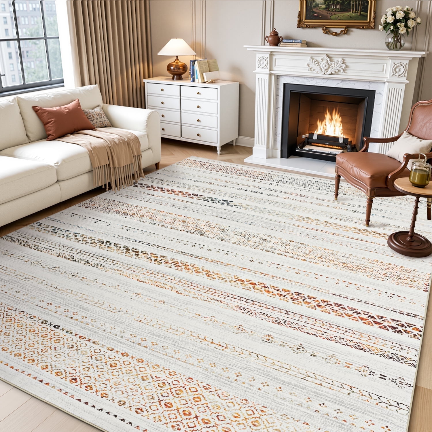 Boho02-Colorful and Cream