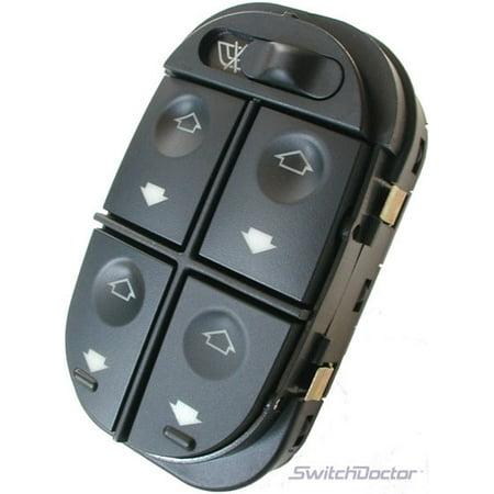 Mercury Mystique Master Power Window Switch 1995-2000 (1995 1996 1997 1998 1999 2000) (electric control panel lock button auto driver passenger door)