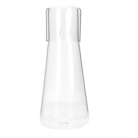 

1 Set of Household Water Carafe Multi-function Bedside Carafe Convenient Glass Carafe