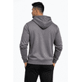 thumbnail image 3 of Expert Brand Men's Full Zip Hoodie Pullover Sweater, Steel, 2XL, 3 of 6