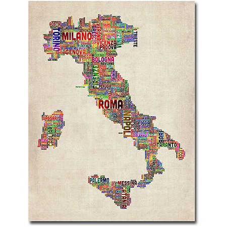 Trademark Art "Italy II" Canvas Wall Art by Michael Tompsett