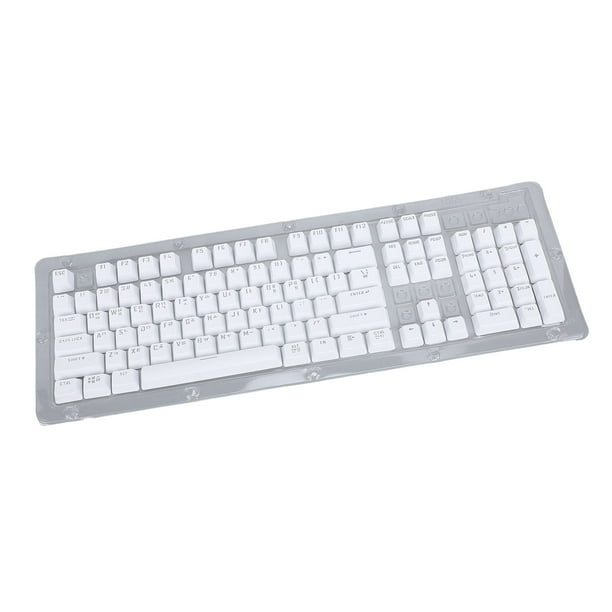 Teclas Coreanas Personalizadas, JUEGO DE TECLAS DE 104 TECLAS, TECLAS DE TECLADO DE REPUSTO CROLLUCIDAS ABS PARA TECLADOS MECÁNNOS 61 64 68 84 87 96 98 100 104