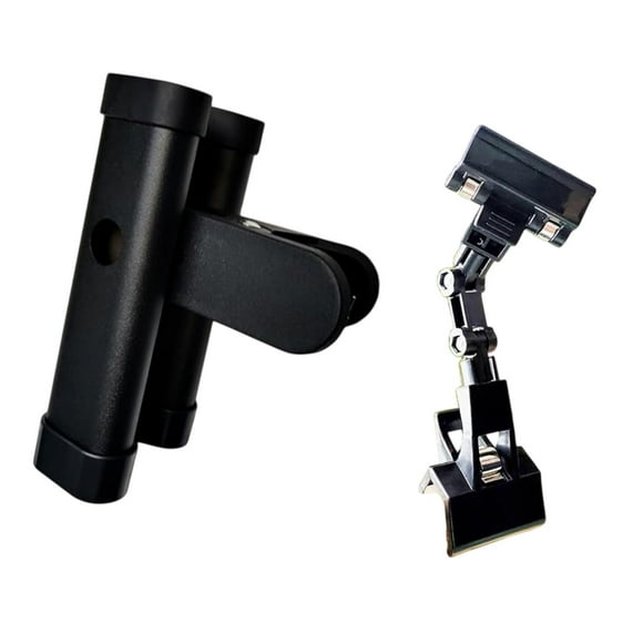 Accesorio de clip de pincel para caballete, resistente, portátil, de fácil instalación, negro, profesional, versátil, giratorio, ligero