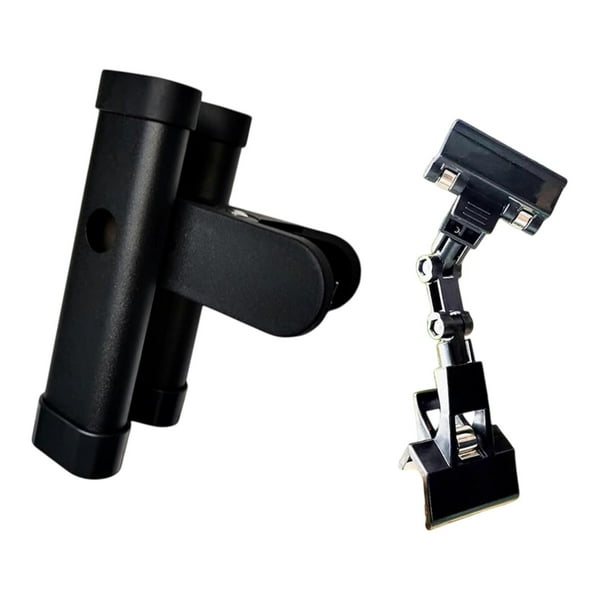 Accesorio de clip de pincel para caballete, resistente, portátil, de fácil instalación, negro, profesional, versátil, giratorio, ligero