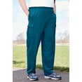 thumbnail image 4 of KingSize Men's Big & Tall Lightweight Jersey Cargo Sweatpants, 4 of 5