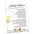 thumbnail image 2 of Inkdotpot Floral Brunch & BubblyWhy Do We Do That 50-Pack Bridal Wedding ShowerGameBachelorette Party ActivityGameCards, 2 of 7