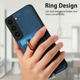 thumbnail image 6 of for Samsung Galaxy S22 Plus Wallet Case with Detachable Card Holder & 360° Rotation Finger Ring Holder Stand, Shockproof PU Leather Phone case with Card Slot for Men Women for S22 Plus, Blue, 6 of 11