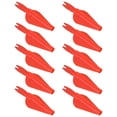 thumbnail image 1 of 10pcs Shooting Training Plastic Conjoined Arrow Feathers and Arrow Nock, 1 of 8