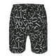 thumbnail image 3 of Fotbe Numbers Trajes de Baño Estampados para Hombre, Shorts de Verano de Secado Rápido, Ropa de Playa, Bañadores-Small, 3 of 6