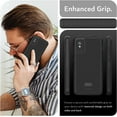 thumbnail image 3 of TUDIA LINNGrip Blu Studio Mini 2023 Case Enhanced Grip Slim TPU Phone Case - Matte Black, 3 of 7