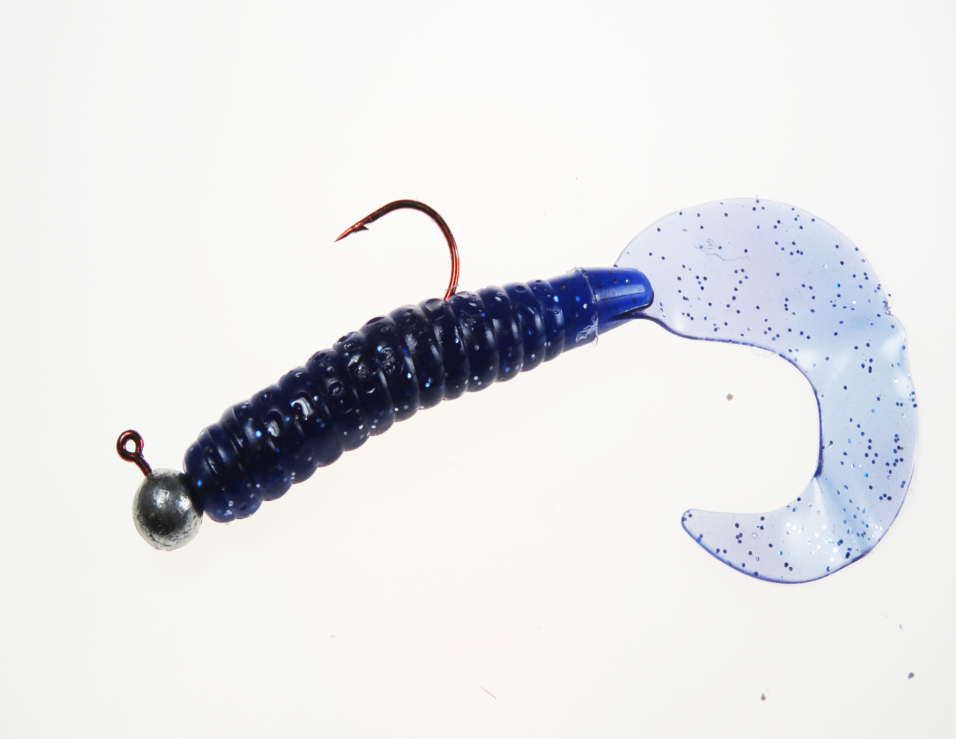 Luck-E-Strike, Round Jig Heads, 1/8, Natural, 5 Count