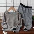 thumbnail image 5 of 1. Duplica la elasticidad para dar a los bebés más espacio para crecer. Los conjuntos de pijamas de dos piezas para niños tienen un ajuste ceñido y no pierden su suavidad y elasticidad después de, 5 of 5