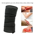 thumbnail image 3 of Knee Compression Wrap, Hook and  Closure Knee Compression Sleeve Adjustable Easy To Put on Comfortable  for Legs for Women, 3 of 7