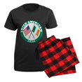 thumbnail image 5 of CafePress - Irish American Pride Women's Dark Pajamas - Women's Short Sleeve Print T-Shirt and Pants Dark Cotton Pajama Set, 5 of 7