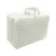 thumbnail image 1 of Caja de cesta tejida para organizar, cesta de mimbre para Picnic, cesta de almacenamiento de ratán para guardería, armario de bebé, pañales, juguetes, 1 of 8
