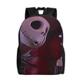 thumbnail image 1 of Goofa The Nightmare Before Christmas Pattern Large Capacity Backpack – Padded Laptop Compartment, Ergonomic Design for School, Work, Travel, and Outdoor Activities, 1 of 8