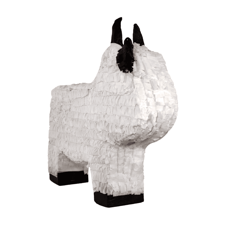 Lala Imports Black and White Cow Party Pinata, 17 x 4