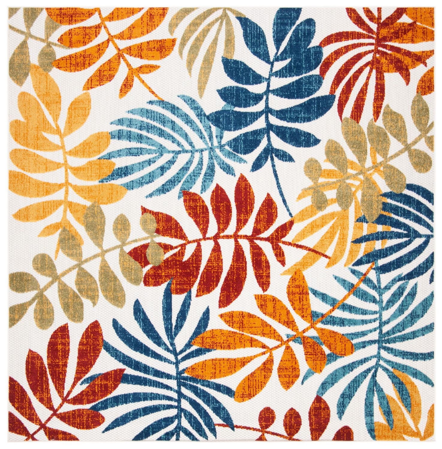 SAFAVIEH Cabana Elouise Floral Indoor/Outdoor Area Rug