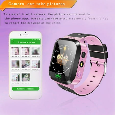 Smart Watch Kids Wristwatch Touch Screen Anti-Lost Smartwatch Baby Watch With Remote Camera SIM Calls Gift For Children