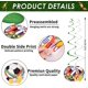 thumbnail image 3 of Yanonmyfd 28pcs World Cup Soccer 2026 Hanging Swirls for Party Decorations, 12Pcs Soccer Flag Hanging Swirls and 12pcs Hanging Swirls for World Cup Home Party Decorations,28pcs Hanging Swirls, 3 of 12