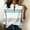 A1-Blue, variant on Mandarin Collar Tops for Women Print Minimalist Retro Printing Blouse Tops for Women Causal Shirt for Women Boho Floral Shirt Teacher Shirts Spring Summer Top Blue L