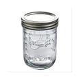 thumbnail image 1 of Xuzhou Xinyu Glass Product 105012 Homepoint with Pint Wide Mouth Glass Mas Jar - Pack of 12, 1 of 1
