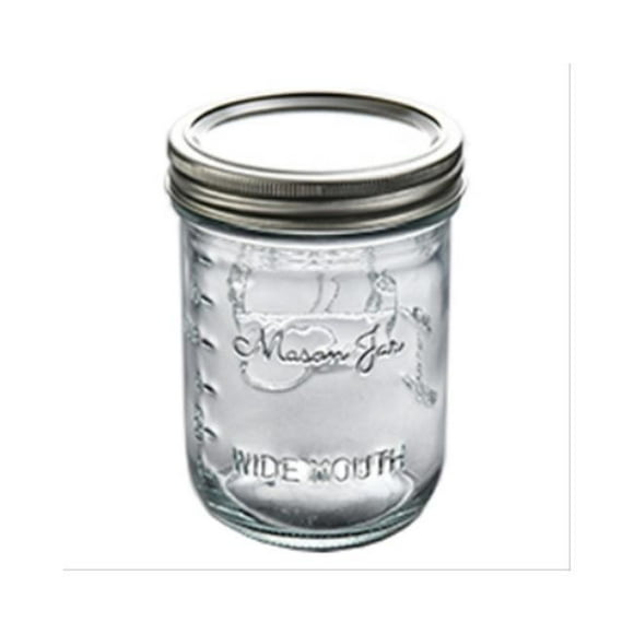 Xuzhou Xinyu Glass Product 105012 Homepoint avec Pot en Verre à Grand Ouverture de 1 Pinte - Lot de 12