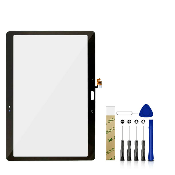 Bezwaar Schandalig tempo For Samsung Galaxy Tab S 10.5 SM-T805 Replacement Front Outer Touch Screen  Glass Lens Digitizer Tool Black - Walmart.com