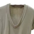 thumbnail image 4 of BSDJILFG Pajama Tops for Women Soft Breathable Casual V-Neck Short Sleeve Loose Fit Pullover Layering Shirts, 4 of 4