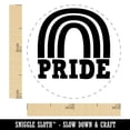 thumbnail image 2 of Pride Fun Rainbow LGBTQ Rubber Stamp for Scrapbooking Crafting Stamping - Mini 1/2 Inch, 2 of 7