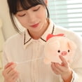 thumbnail image 4 of Jouet en Peluche Cochon avec Queue Mobile, Casse-Tête Amusant Cadeau pour Enfants, Interactif et Amusant pour Jeunes Apprenants, 4 of 6
