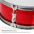 thumbnail image 3 of SEWACC Snare Drum Set Red Polyester Film 1 Set for Rhythm Development, 3 of 7