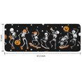thumbnail image 7 of Black Halloween Dancing Skeletons Kitchen Rug Mat,Kitchen Runner Rugs Non Skid Washable,Decorative Kitchen Floor Mats for Kitchen,Sink,Laundry,17"x47.2", 7 of 7