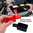 thumbnail image 2 of Waroomhouse Battery Terminal Covers 2Pcs Universal Replacement Car Battery Negative Positive Terminal Covers Car Accessories, 2 of 7