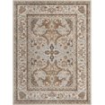 thumbnail image 2 of Unique Loom Elizabeth Tradition Rug Cream/Gray 9' x 12' 2" Border Traditional Perfect For Living Room Bed Room Dining Room Office, 2 of 6
