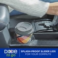 thumbnail image 4 of Dixie To Go 16 oz Disposable Paper Cups with Slider Lid, Cozy Plaid, 18 Count, 4 of 10