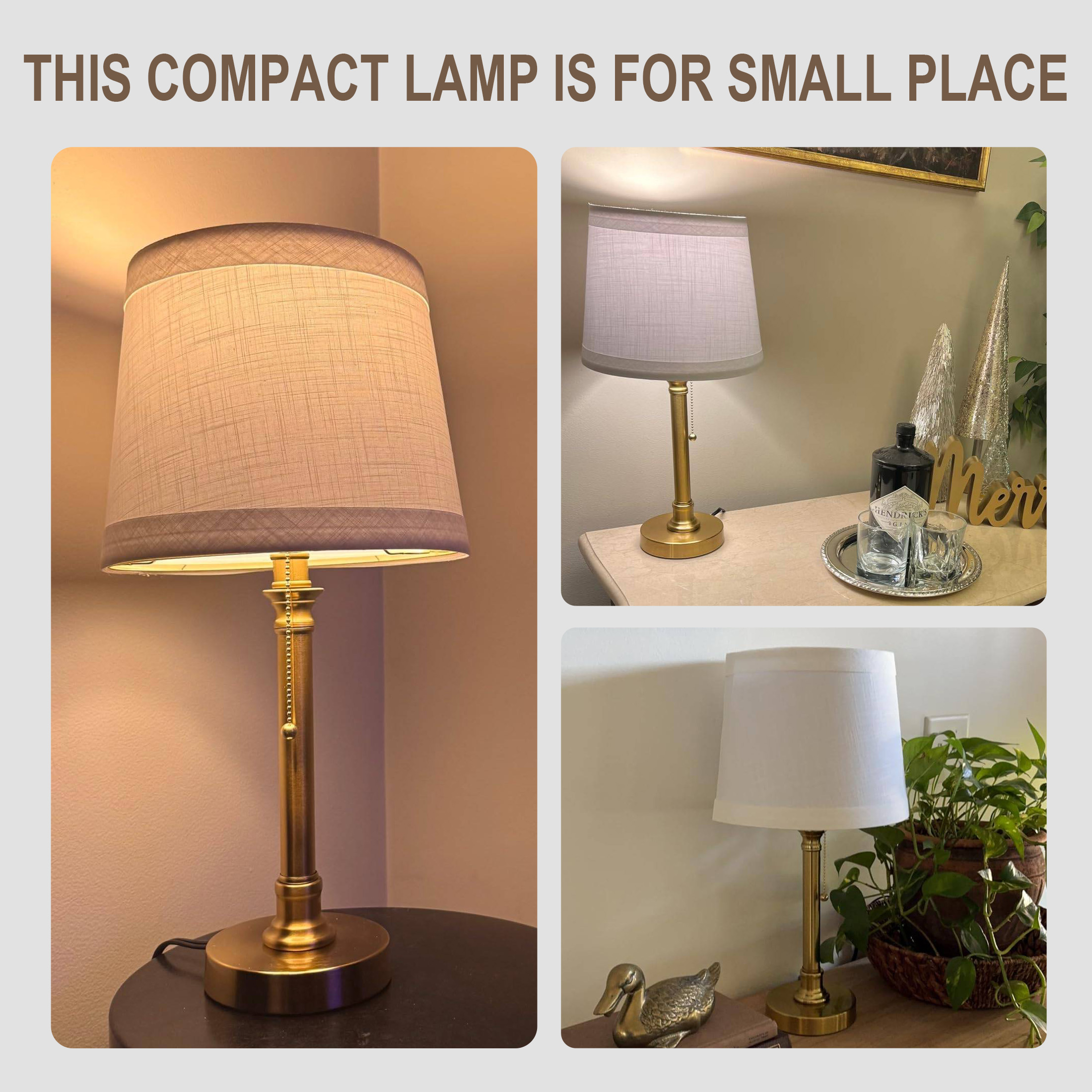Oneach Modern Table Lamps Set of 2, 19.75 Inch Gold photo 8