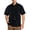 Black, variant on Men's Work Shirt, Short Sleeve, Two Pockets, Durable Work Wear, X-Large, Navy