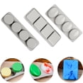 thumbnail image 1 of Xihbxyly Moldes para Hacer Jabón Caseros, Diseño de Silicona Flexible de 4 Cavidades, Antiadherentes y Fáciles de Desmoldar, Multiusos para Postres, Jabones y Más, Aptos para Microondas, Horno y Lava, 1 of 5
