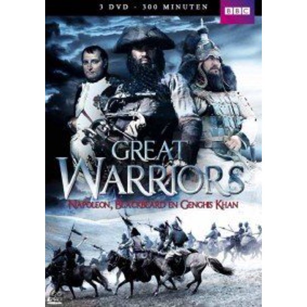 Great Warriors Napoleon / Blackbeard / Genghis Khan 3DVD Box Set