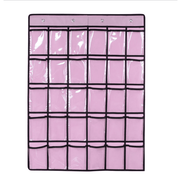 Classroom Pocket Chart Organizer, Cell Phones Calculator Holder for