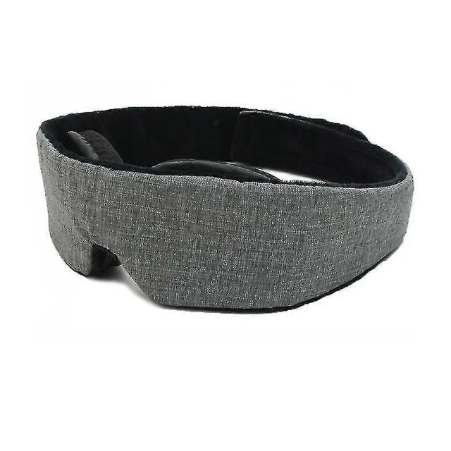 Máscara para dormir - Máscara para ojos opaca - Sin presión en los ojos - Ajuste ajustable para los ojos - Máscara para dormir para personas que duermen livianas y para viajeros
